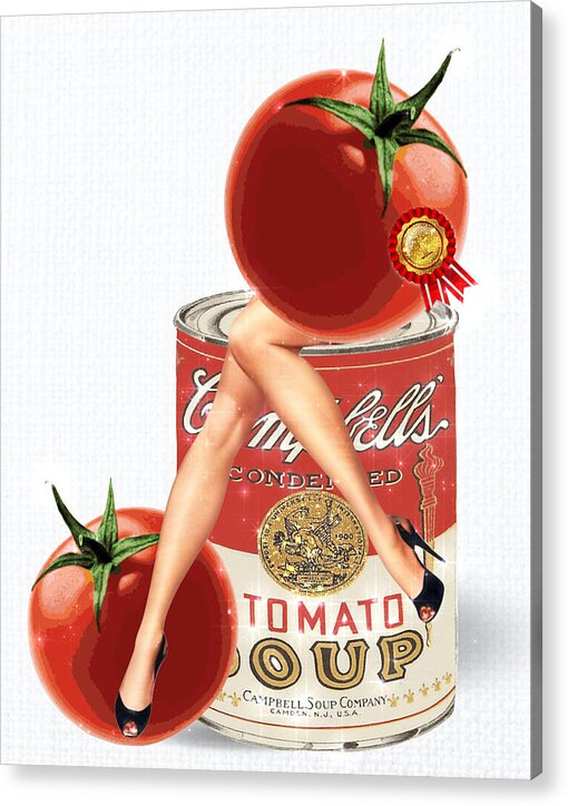 Only The Best (Paper Texture) - Acrylic Print