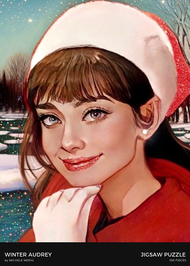 Winter Audrey - Jigsaw Puzzle