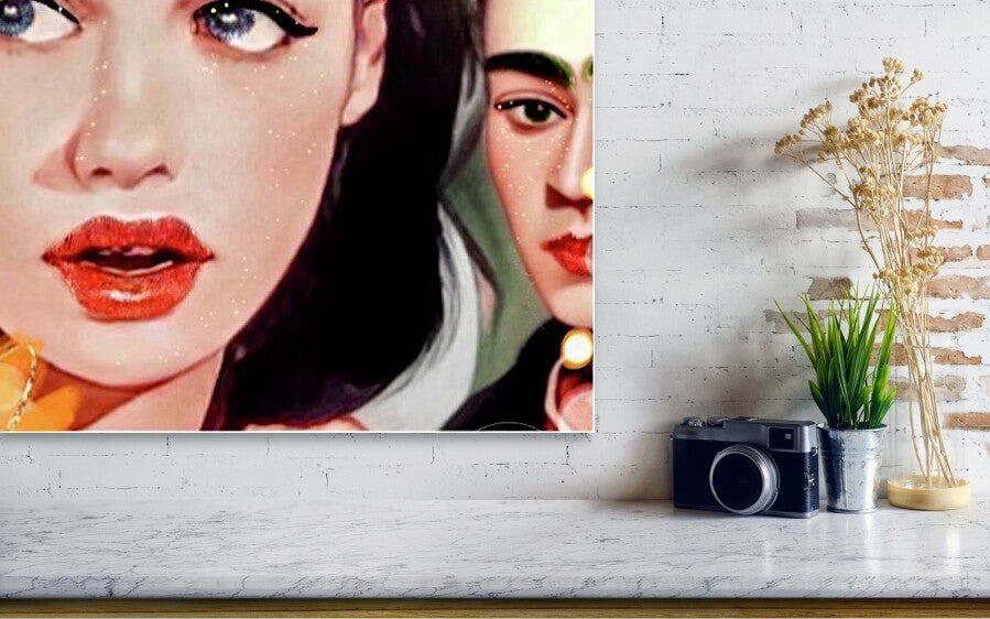 A World Apart - Metal Print