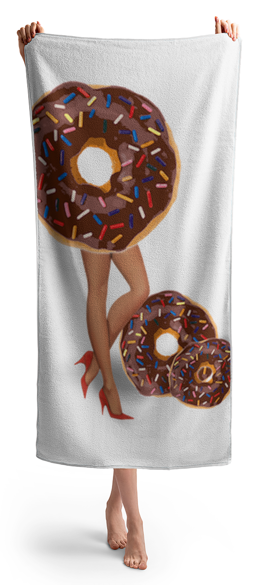 She’s a Yummy Mummy - Beach Towel