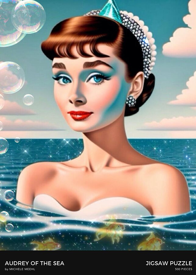 Audrey Of The Sea - Jigsaw Puzzle