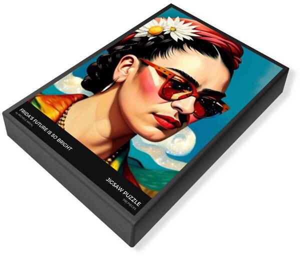 Frida's Future Is SO Bright - Jigsaw Puzzle