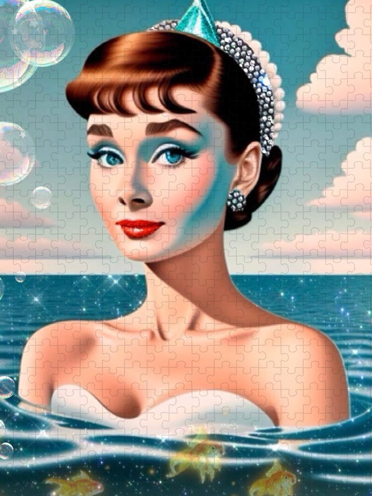 Audrey Of The Sea - Jigsaw Puzzle