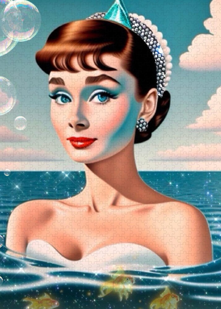 Audrey Of The Sea - Jigsaw Puzzle