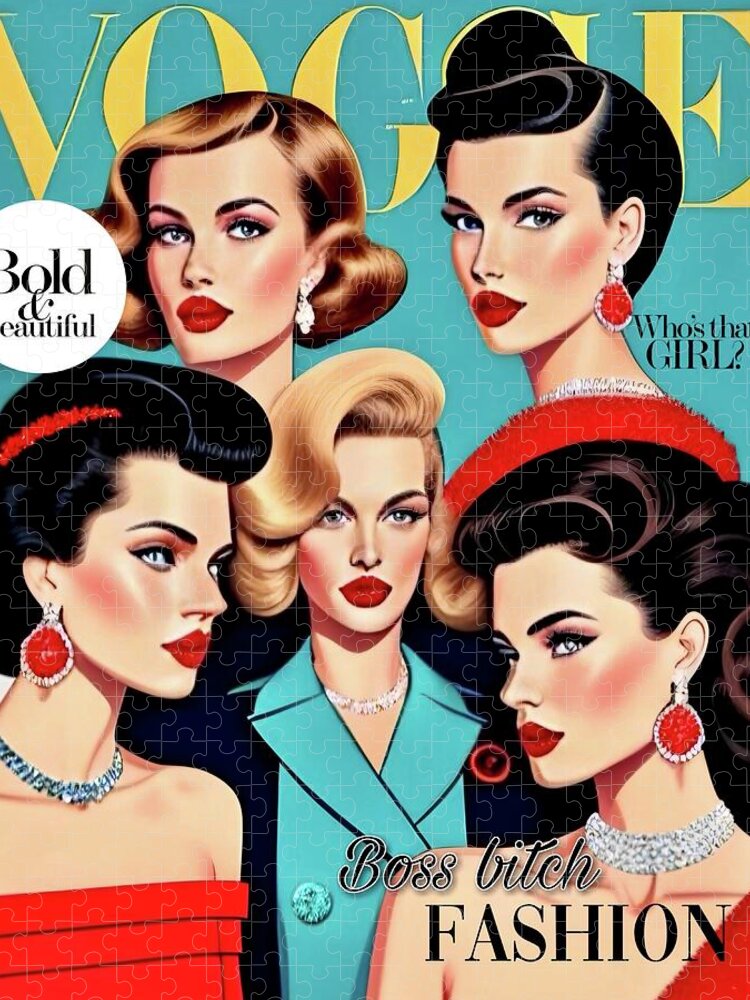 Boss B*tch Fashion - Jigsaw Puzzle