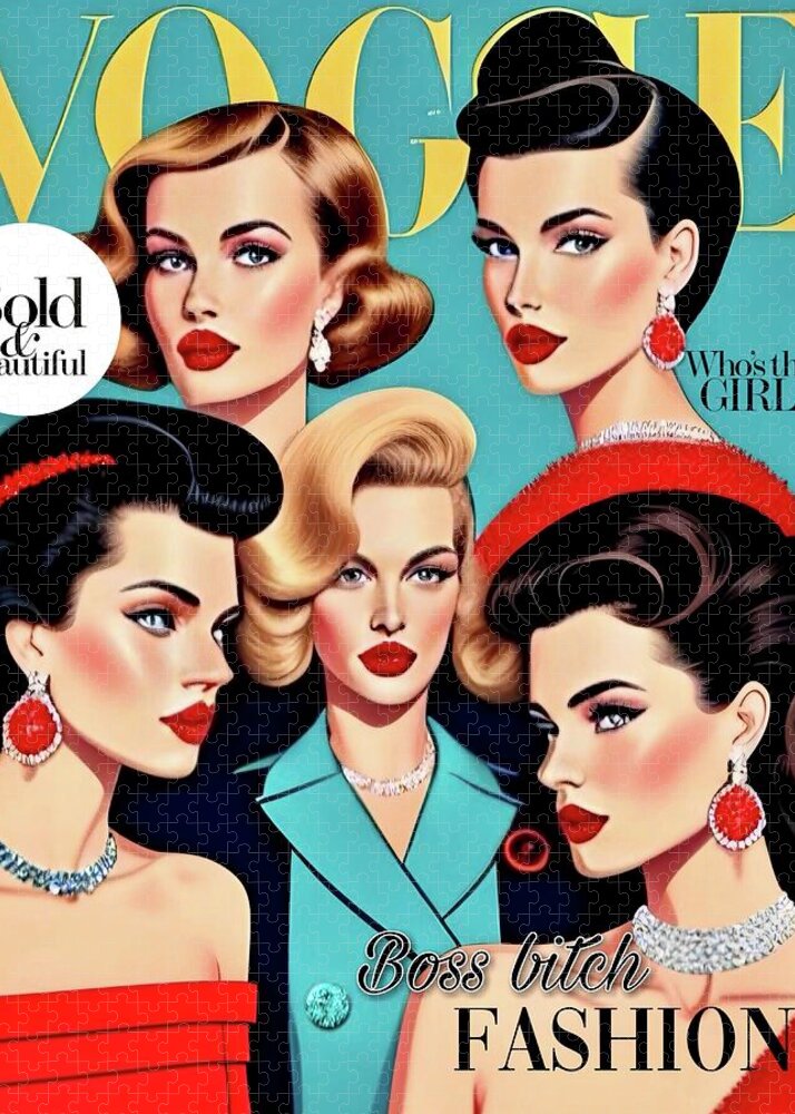 Boss B*tch Fashion - Jigsaw Puzzle