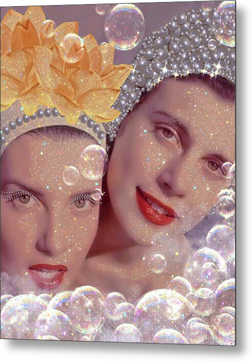 Bubbles Up - Metal Print