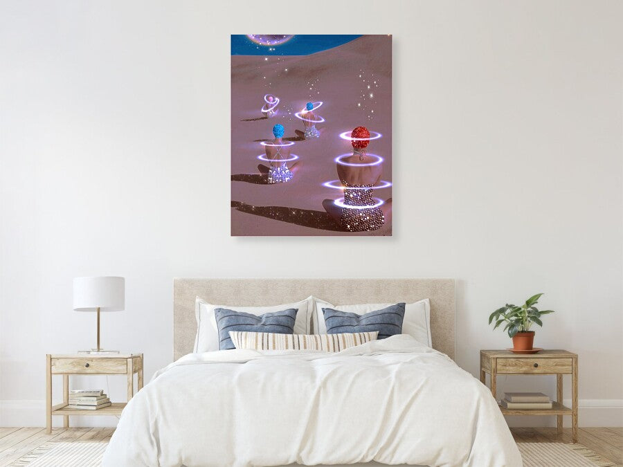 Caught In a Moonbeam - Canvas Print
