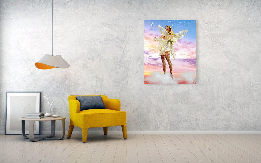 She's Becoming... - Metal Print