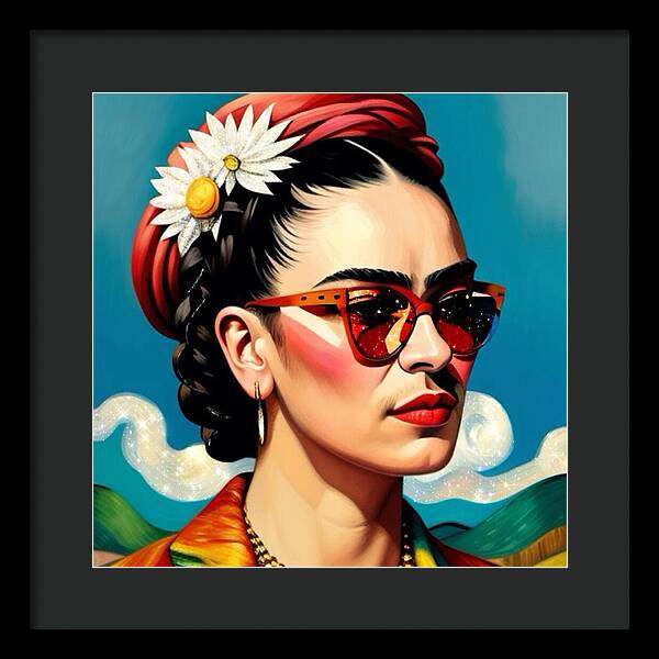Frida's Future Is SO Bright - Framed Print