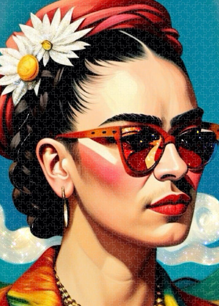 Frida's Future Is SO Bright - Jigsaw Puzzle
