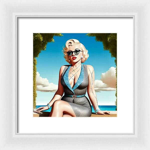 Just Waiting On a Friend - Framed Print
