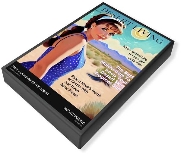 Mary Ann Moves To The Desert - Jigsaw Puzzle