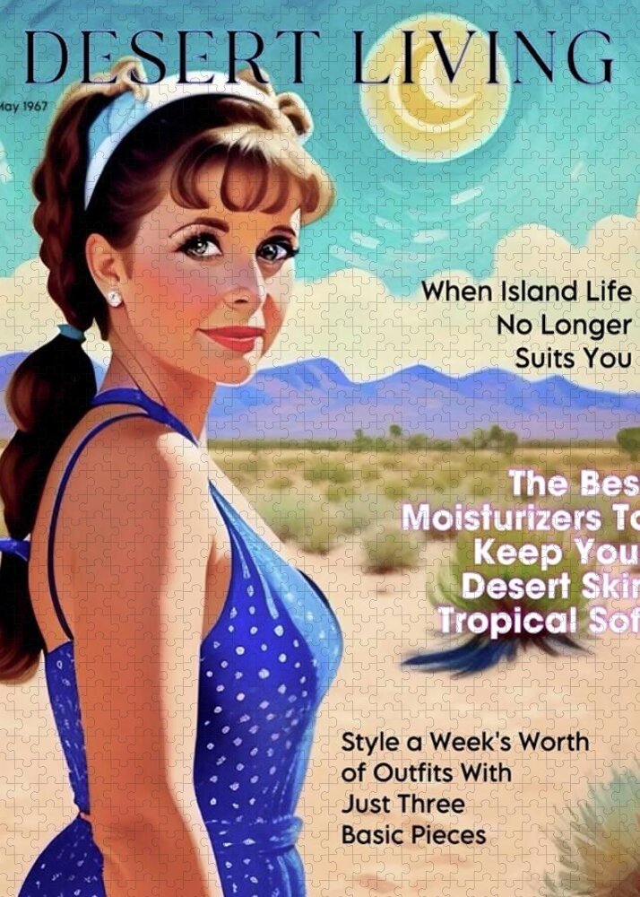Mary Ann Moves To The Desert - Jigsaw Puzzle