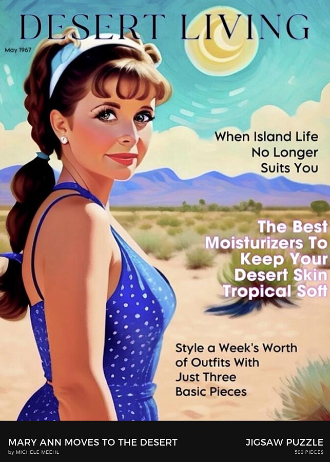 Mary Ann Moves To The Desert - Jigsaw Puzzle