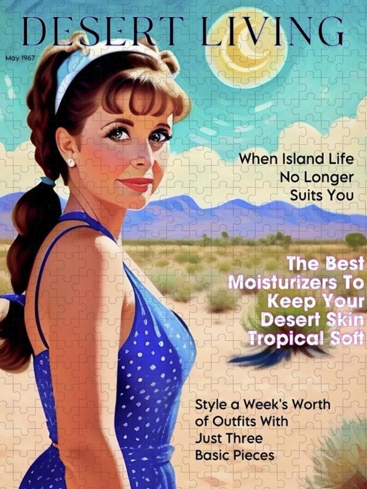 Mary Ann Moves To The Desert - Jigsaw Puzzle