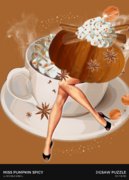 Miss Pumpkin Spicy - Jigsaw Puzzle