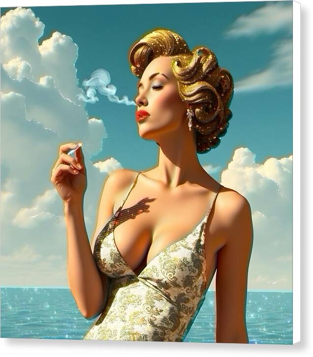 Nose Hit - Canvas Print