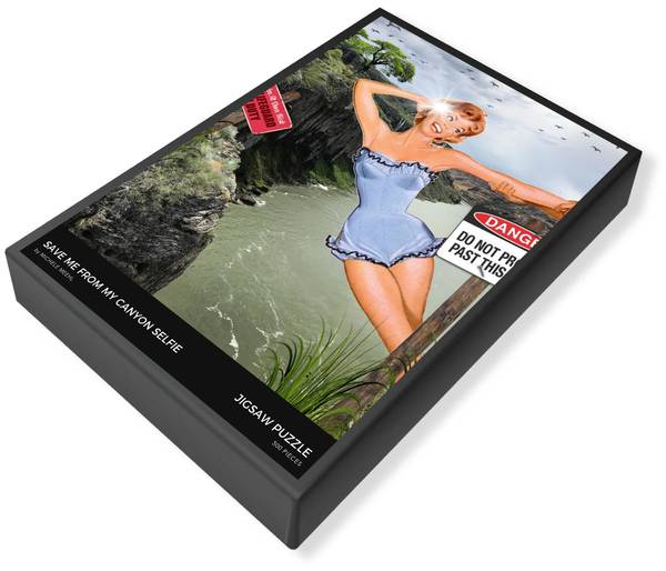 Save Me From My Canyon Selfie - Jigsaw Puzzle