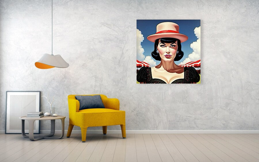 She's a Thing of Beauty - Acrylic Print