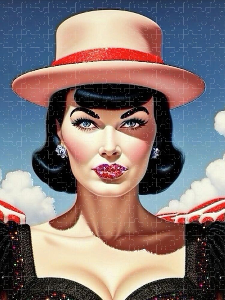She's a Thing of Beauty - Jigsaw Puzzle