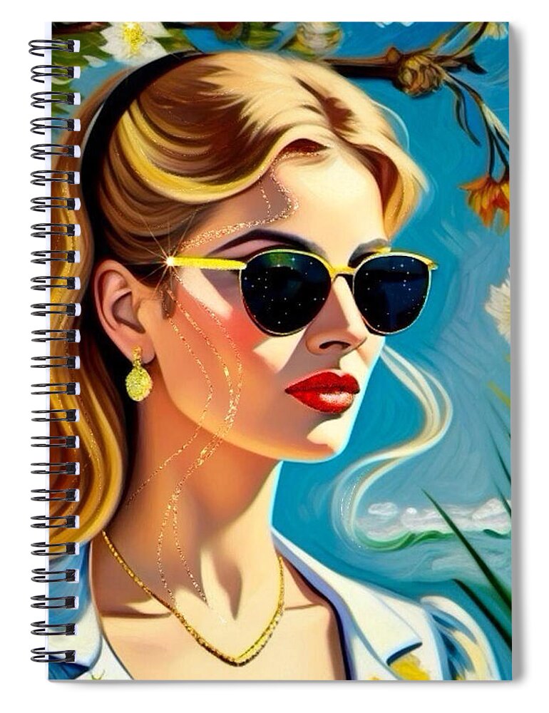 Summer Breeze - Spiral Notebook