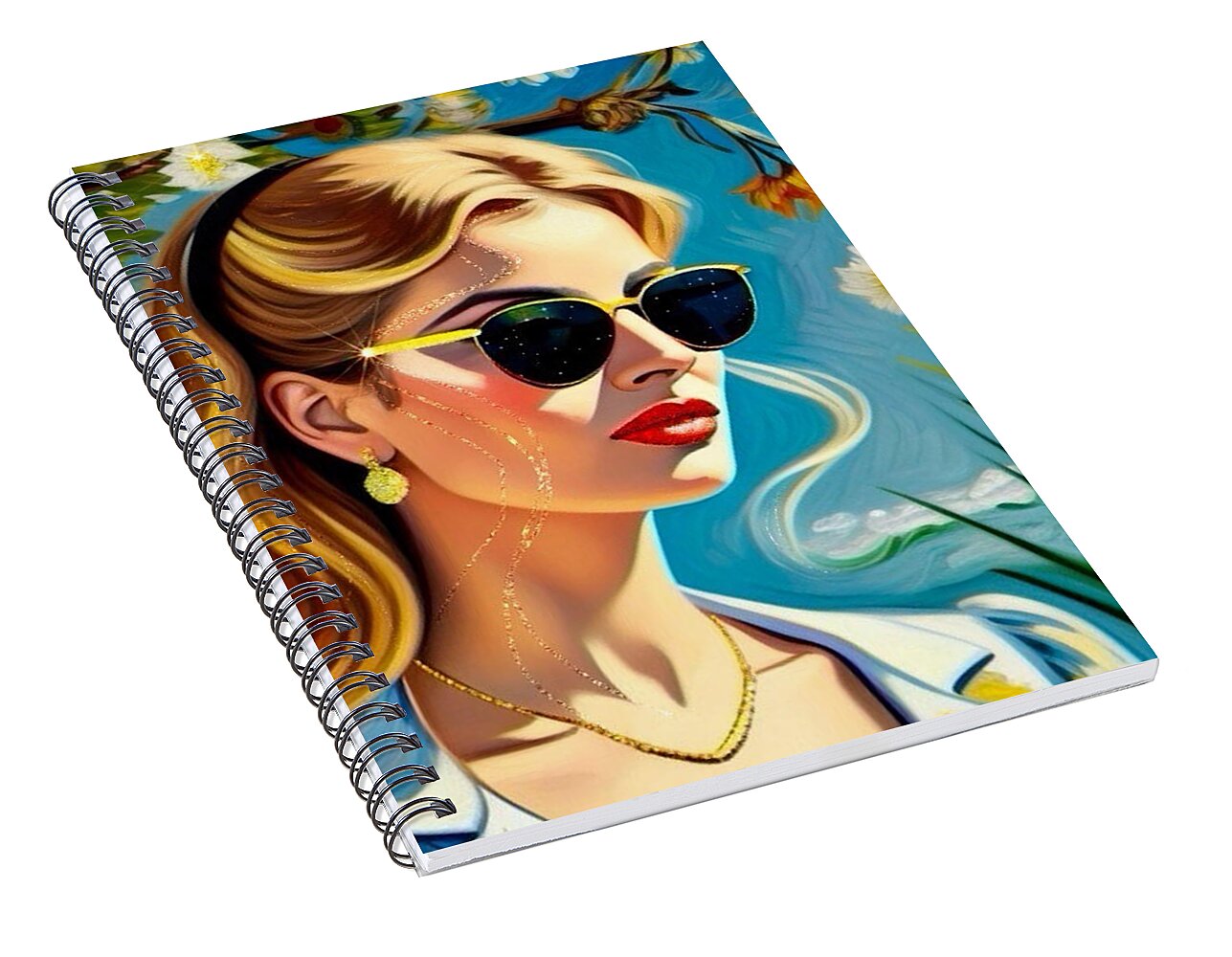 Summer Breeze - Spiral Notebook