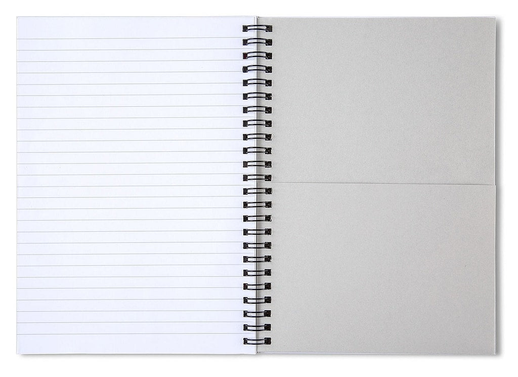 Moonlit Vampiress - Halloween Spiral Notebook