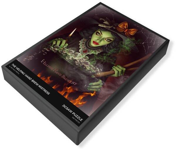 The Helping Hand Brew-Mistress - Halloween Puzzle