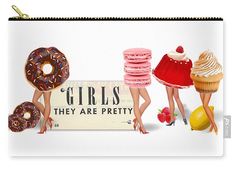 Girls They Are Pretty (v2) - Carry-All Pouch