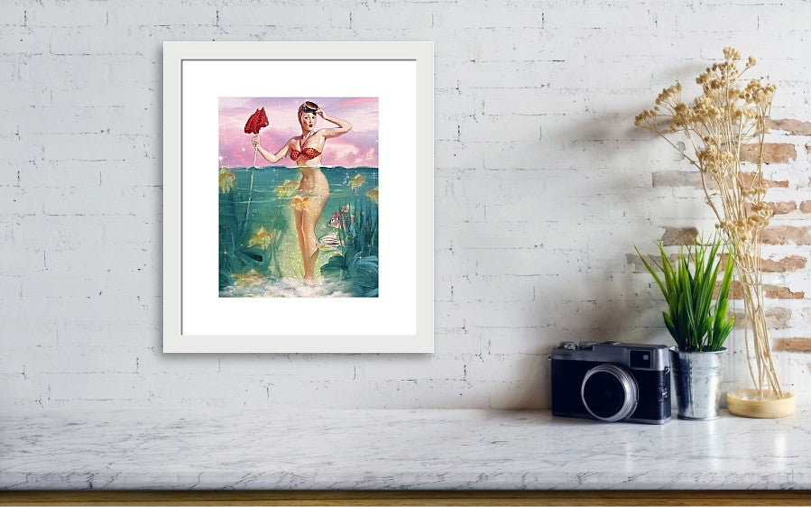 Go Fish - Framed Print