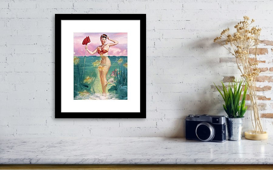 Go Fish - Framed Print