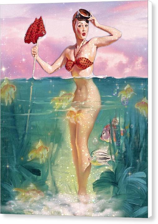 Go Fish - Canvas Print