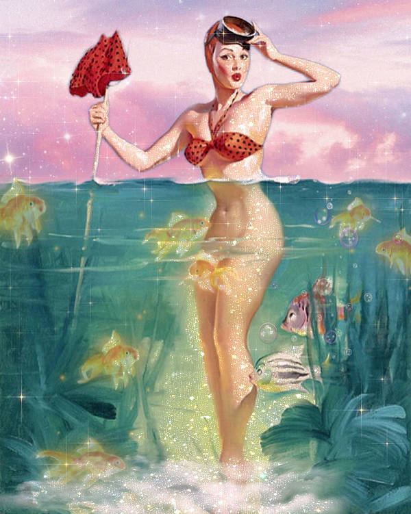 Go Fish - Vertical Art Print
