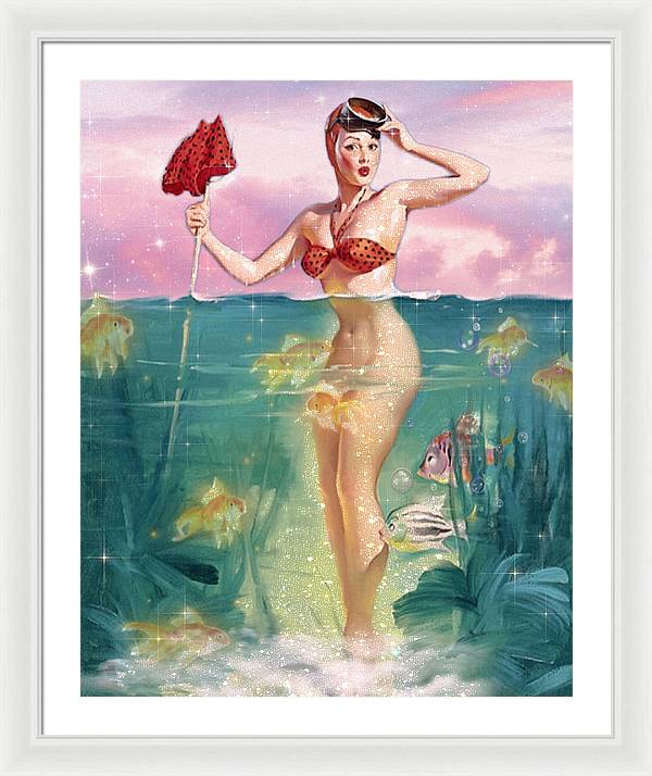 Go Fish - Framed Print