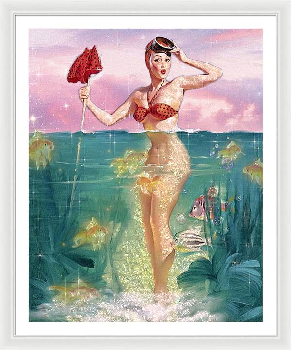 Go Fish - Framed Print