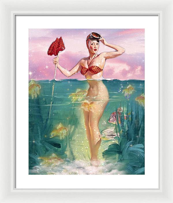 Go Fish - Framed Print