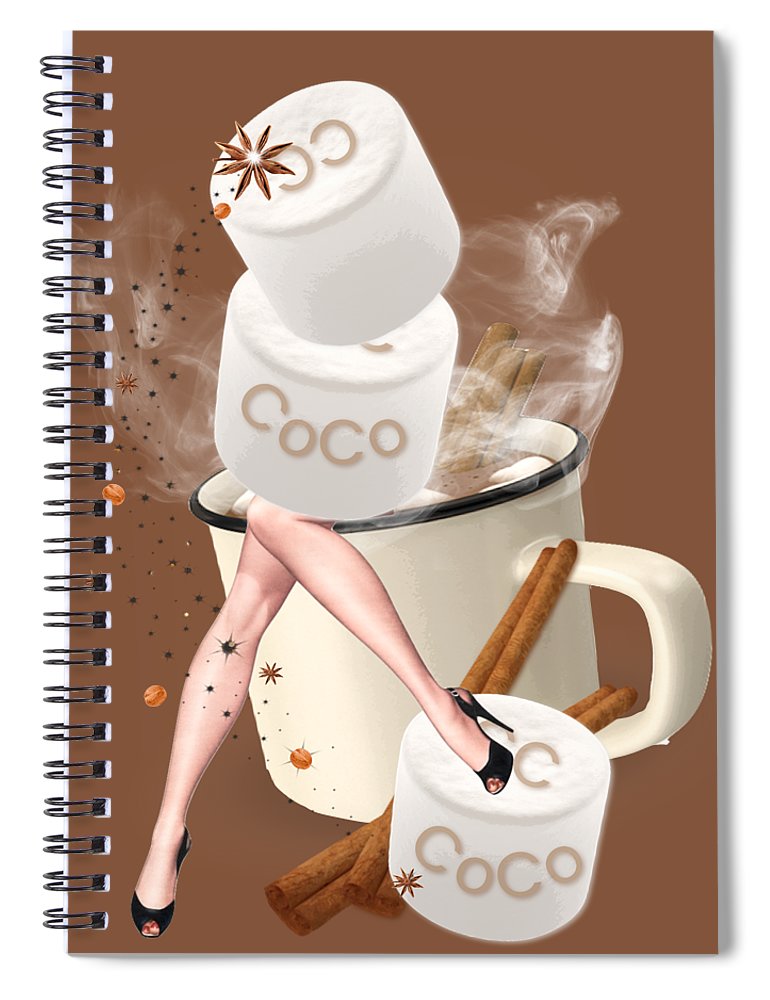 Haute CoCo - Winter-Theme Spiral Notebook