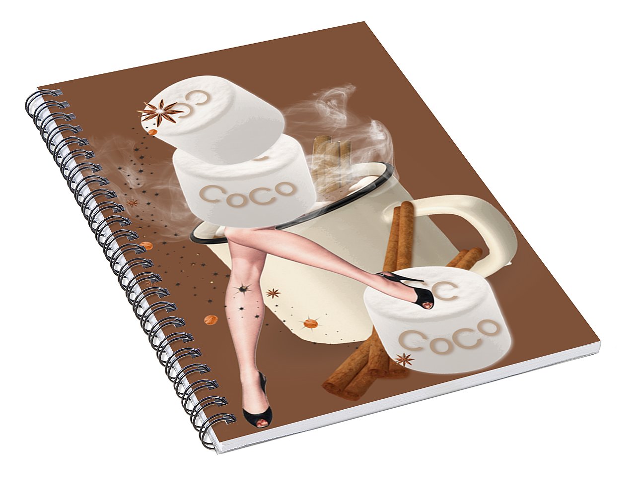 Haute CoCo - Winter-Theme Spiral Notebook