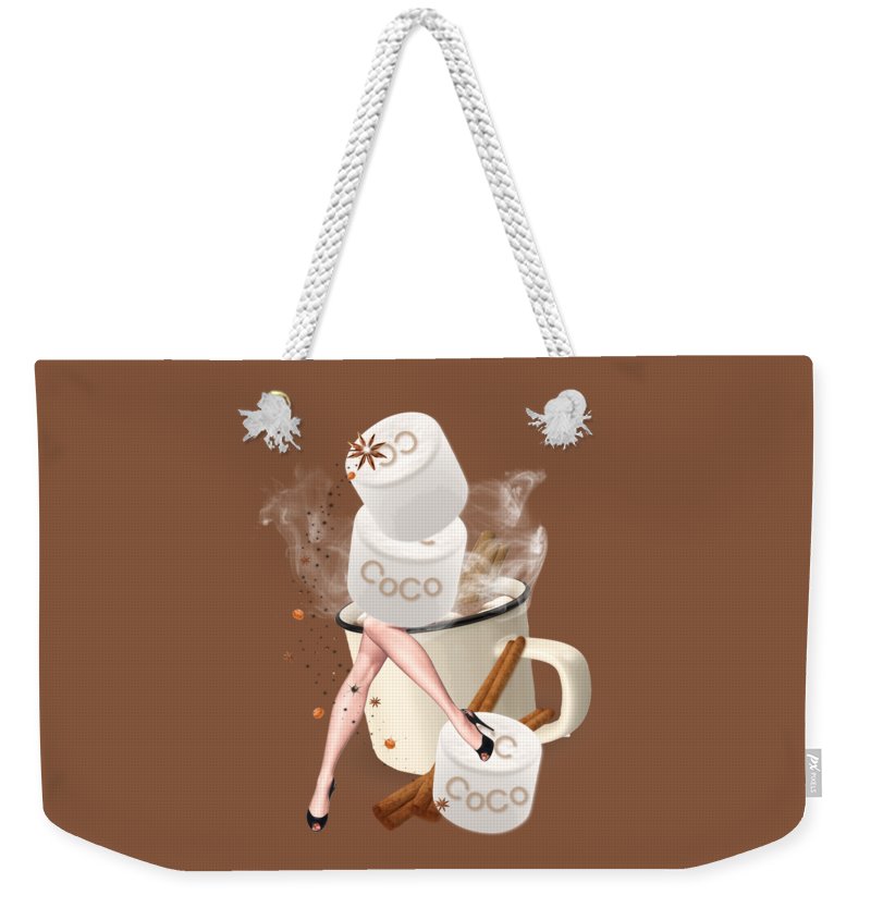 Haute CoCo - Winter Weekender Tote Bag