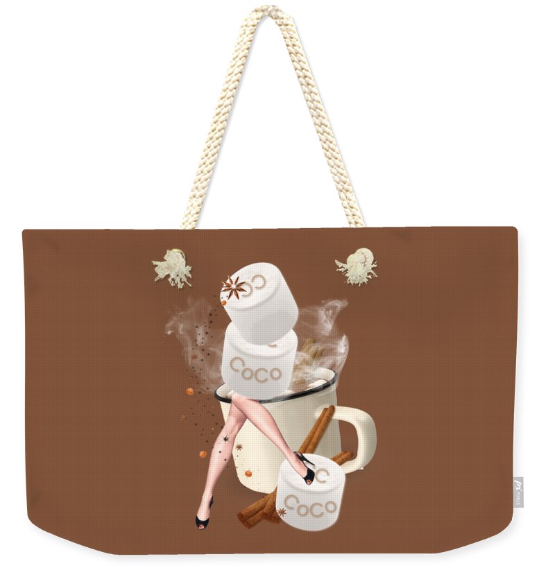 Haute CoCo - Winter Weekender Tote Bag