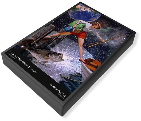 It All Started With A Big Bass - Jigsaw Puzzle