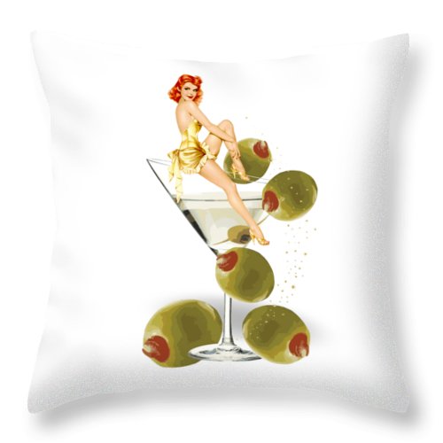 It's Five O'Clock Somewhere - Throw Pillow