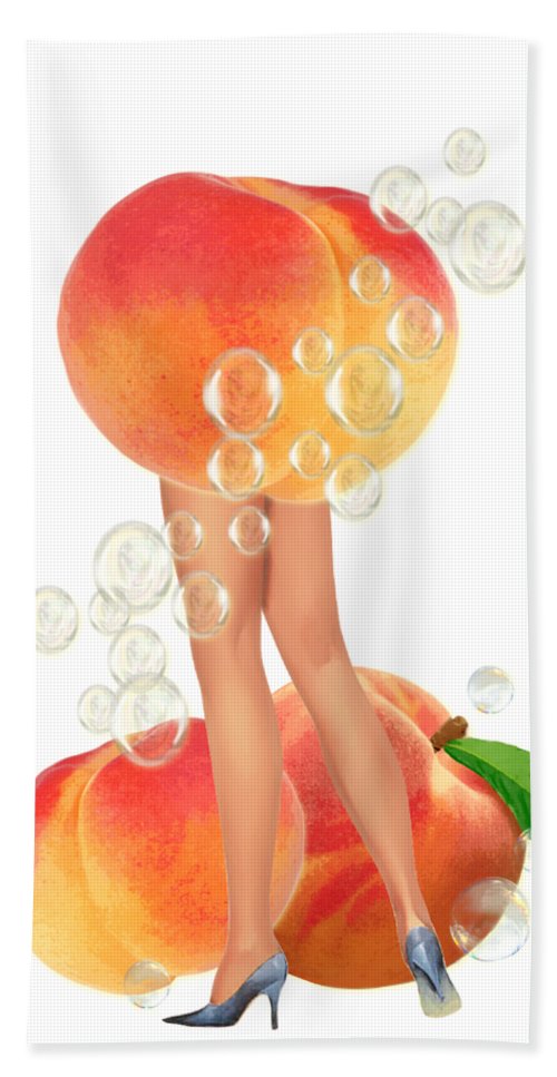 Just Peachie - Beach Towel
