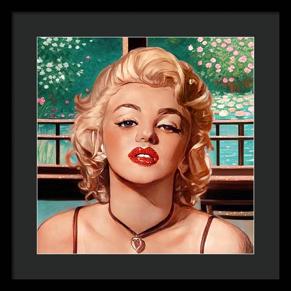 Marilyn - Framed Print