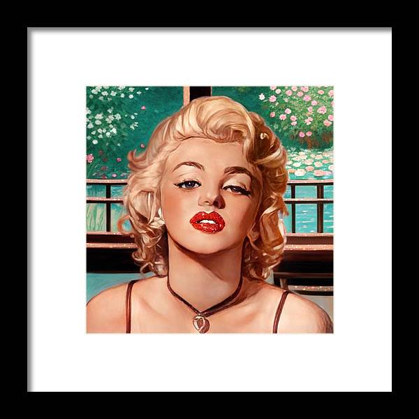 Marilyn - Framed Print