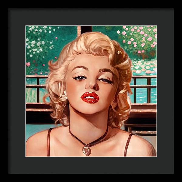Marilyn - Framed Print