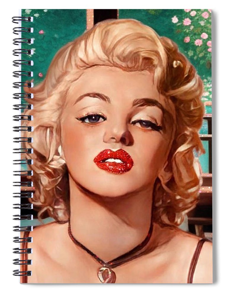 Marilyn - Spiral Notebook