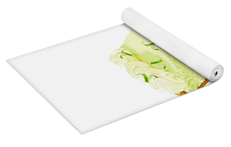 She Wore a Lime Chiffon Pie - Yoga Mat