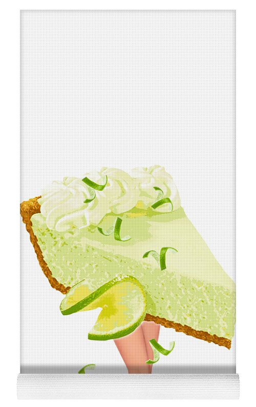 She Wore a Lime Chiffon Pie - Yoga Mat